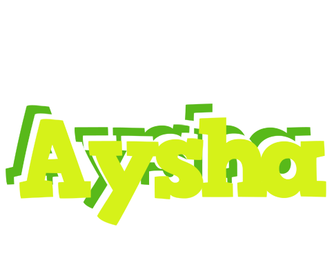 Aysha citrus logo