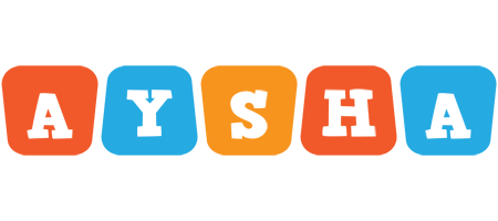 Aysha comics logo