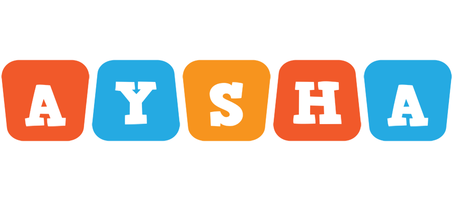 Aysha comics logo
