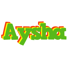 Aysha crocodile logo