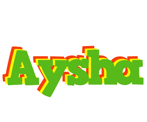 Aysha crocodile logo