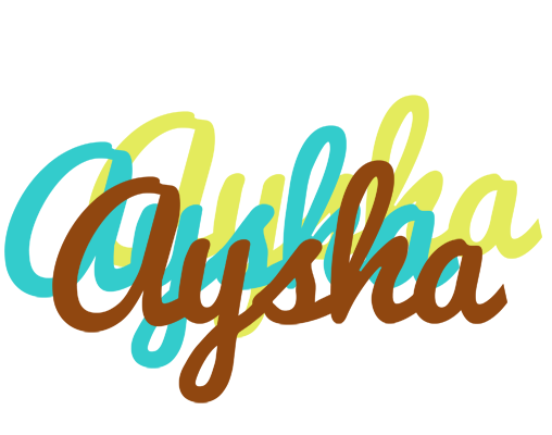 Aysha cupcake logo