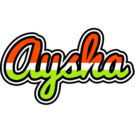 Aysha exotic logo