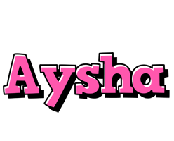 Aysha girlish logo