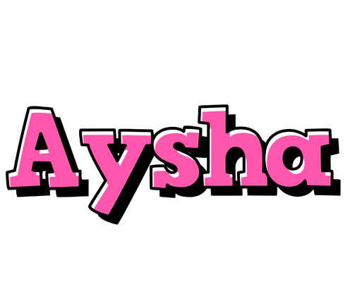 Aysha girlish logo