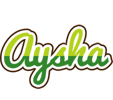 Aysha golfing logo