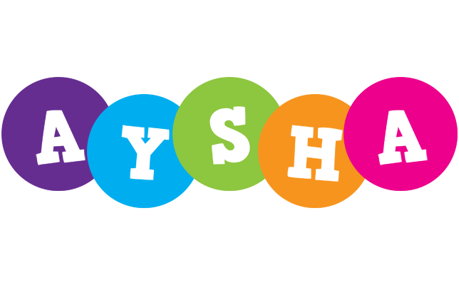 Aysha happy logo