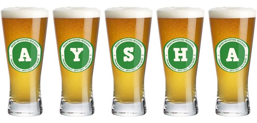 Aysha lager logo