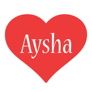 Aysha love logo