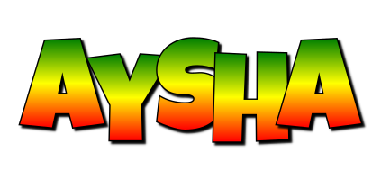 Aysha mango logo