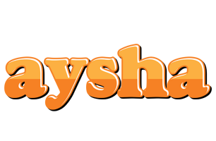 Aysha orange logo