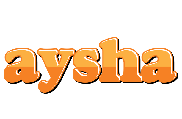 Aysha orange logo