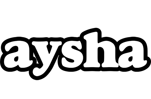 Aysha panda logo