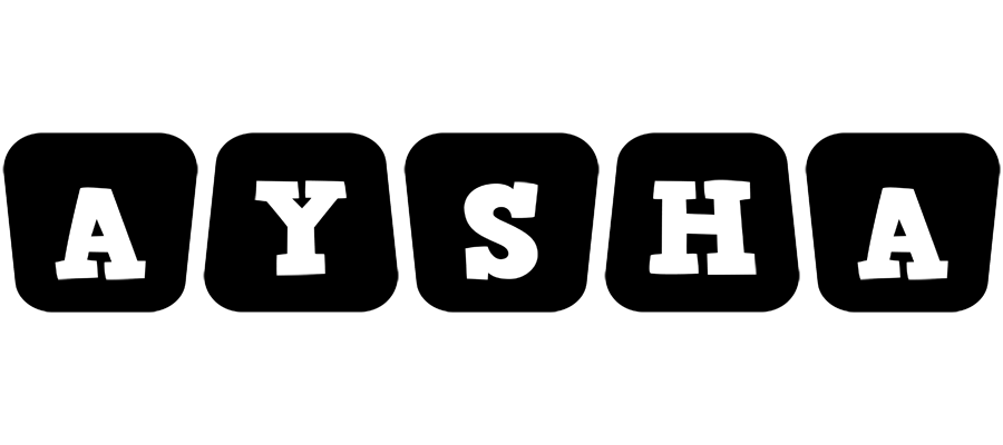 Aysha racing logo