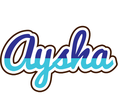Aysha raining logo