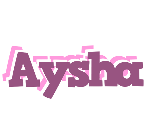 Aysha relaxing logo