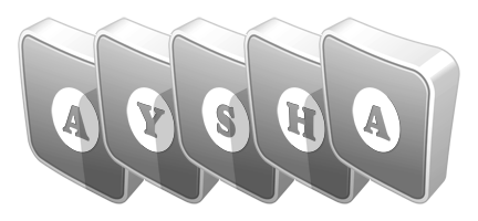 Aysha silver logo