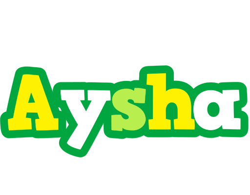 Aysha soccer logo