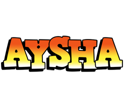 Aysha sunset logo