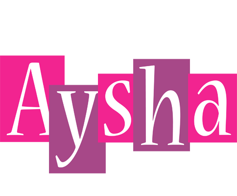 Aysha whine logo