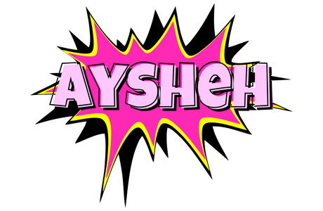 Aysheh badabing logo