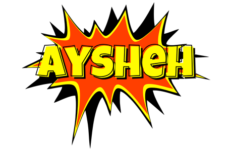 Aysheh bazinga logo