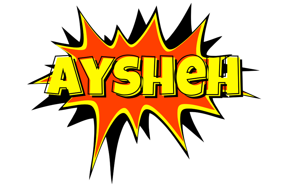 Aysheh bazinga logo