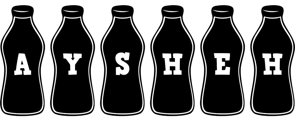 Aysheh bottle logo