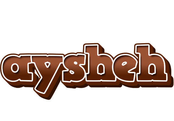 Aysheh brownie logo