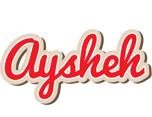 Aysheh chocolate logo