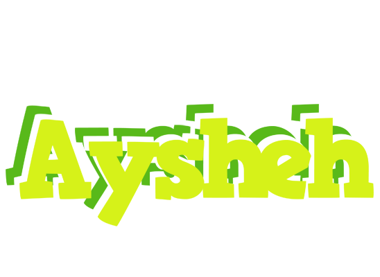 Aysheh citrus logo