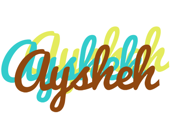 Aysheh cupcake logo