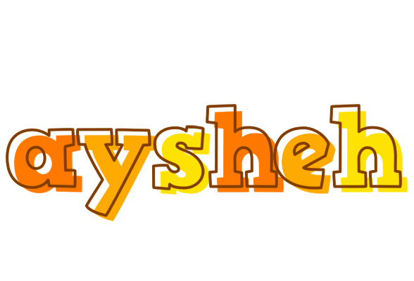 Aysheh desert logo