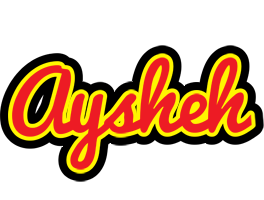 Aysheh fireman logo