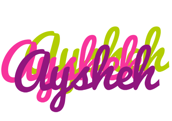 Aysheh flowers logo