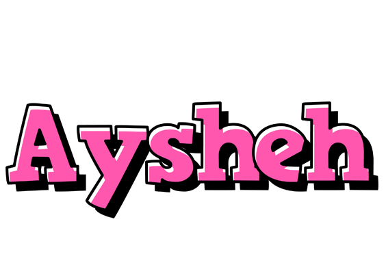 Aysheh girlish logo