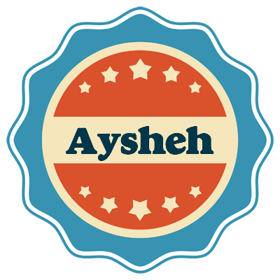 Aysheh labels logo
