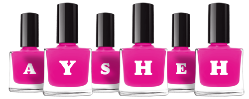 Aysheh nails logo