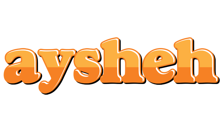 Aysheh orange logo