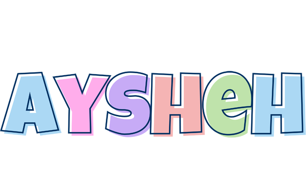 Aysheh pastel logo