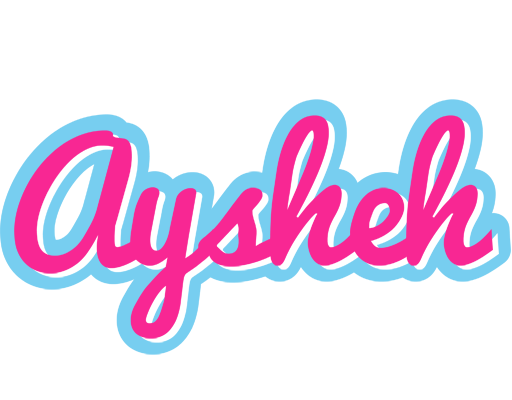 Aysheh popstar logo