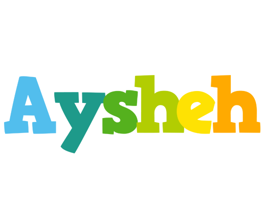 Aysheh rainbows logo