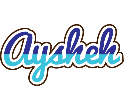 Aysheh raining logo