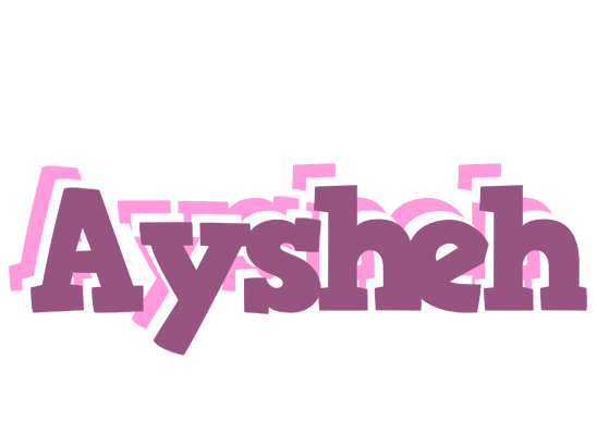 Aysheh relaxing logo