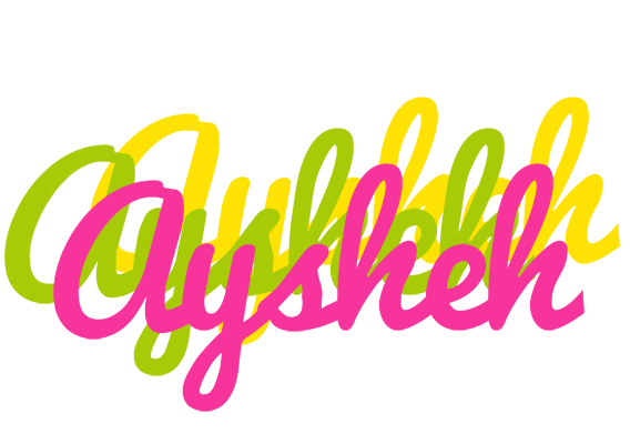 Aysheh sweets logo
