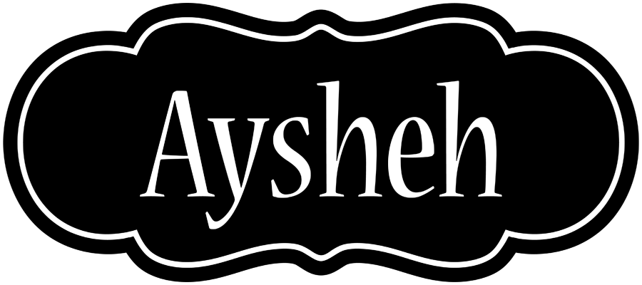 Aysheh welcome logo