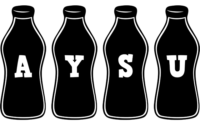 Aysu bottle logo