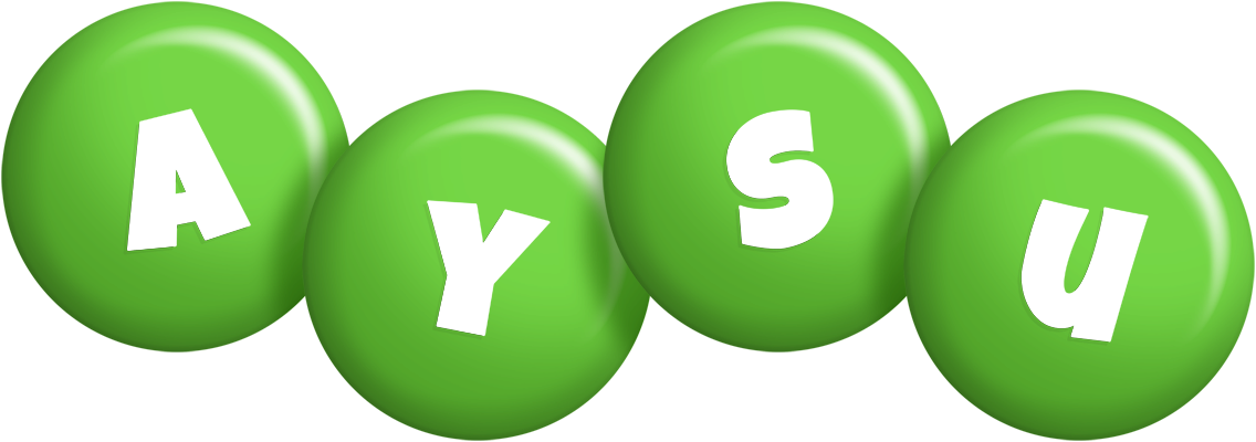 Aysu candy-green logo