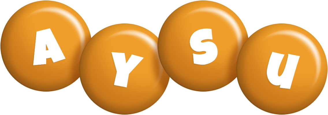 Aysu candy-orange logo