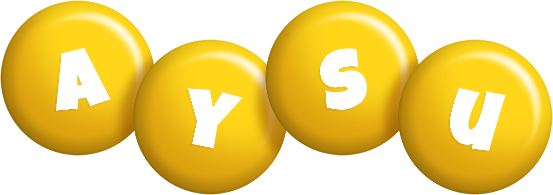 Aysu candy-yellow logo